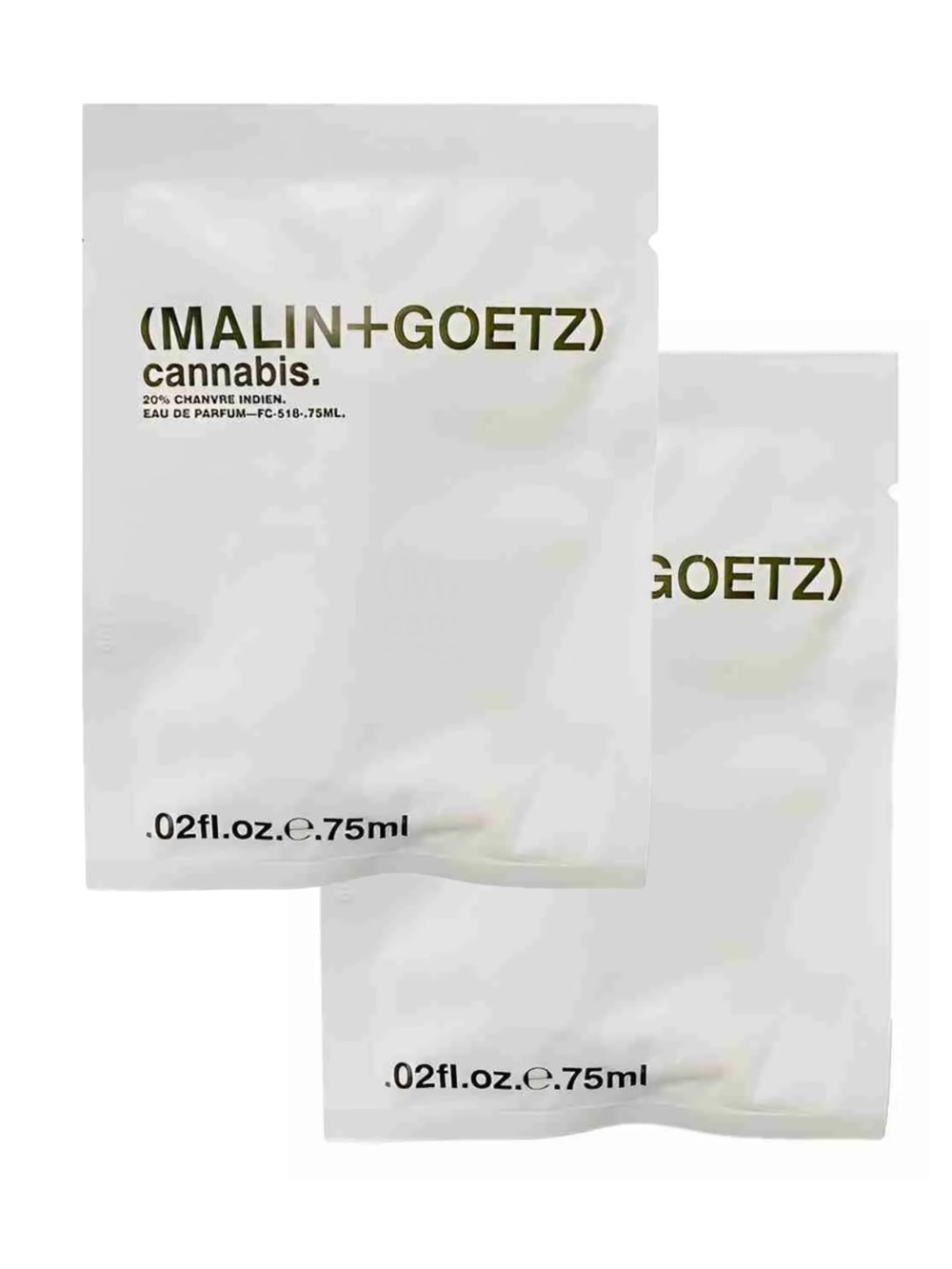 MALIN + GOETZ Cannabis EDP 2PK NEW Tester